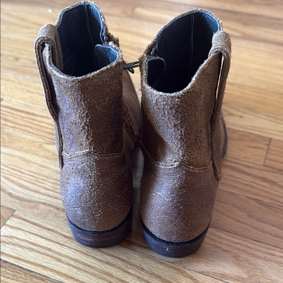 Old Gringo sz 9.5D Men’s Brown Suede Ankle Boots side zip NWOT new never worn - Picture 3 of 7